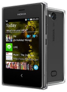 Nokia 503 Asha Dual Sim Black
